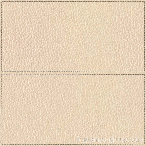 Lettre beige Look carreaux grès cérame